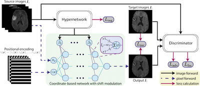 CoNeS: Conditional neural fields with shift modulation for multi-sequence MRI translation cover file